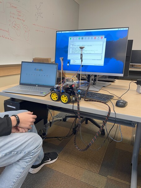 Picture of rover on desk